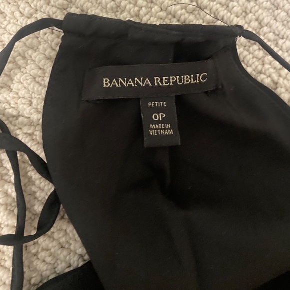 Banana Republic Black and White High Low Dress - Picture 3 of 4